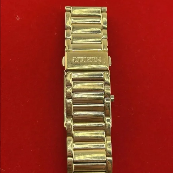Citizen Women\'s EW9342-54E Eco-Drive Gold-Tone Diamond Watch #155 Buy Vintage Citizen Women main image 2